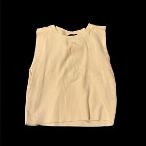 Baby Phat Cream Knit Top